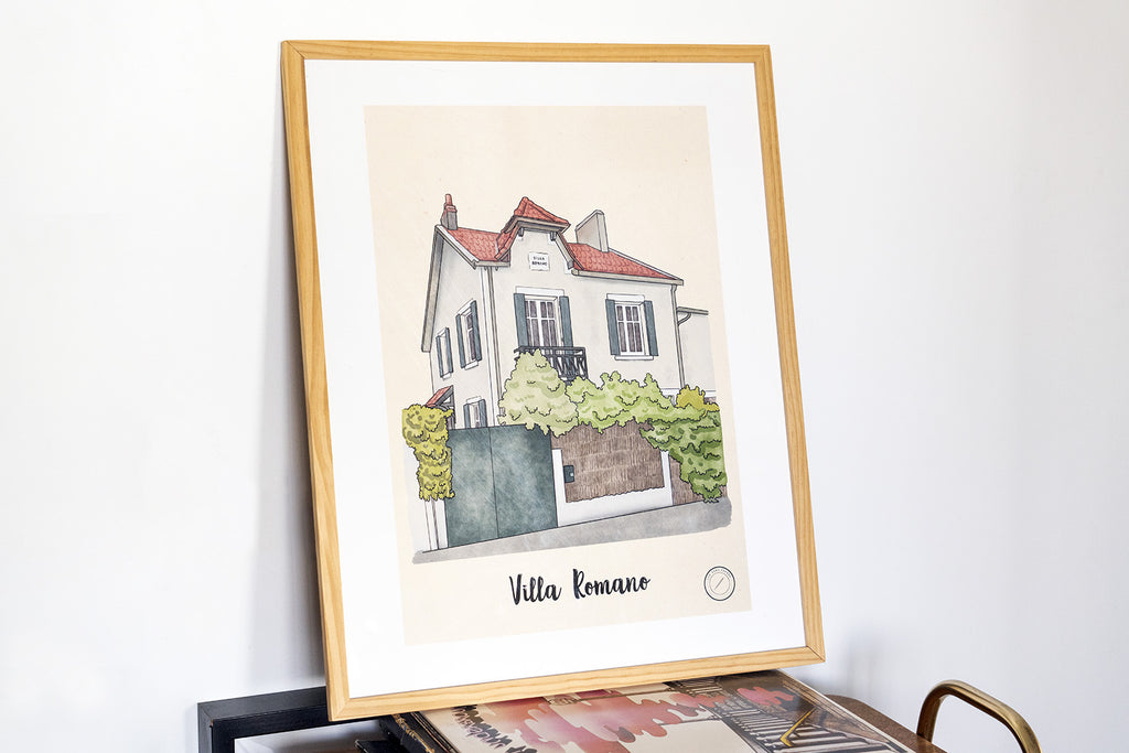 L'association de la couleur du mur et de votre affiche dans vos décorations personnalisées