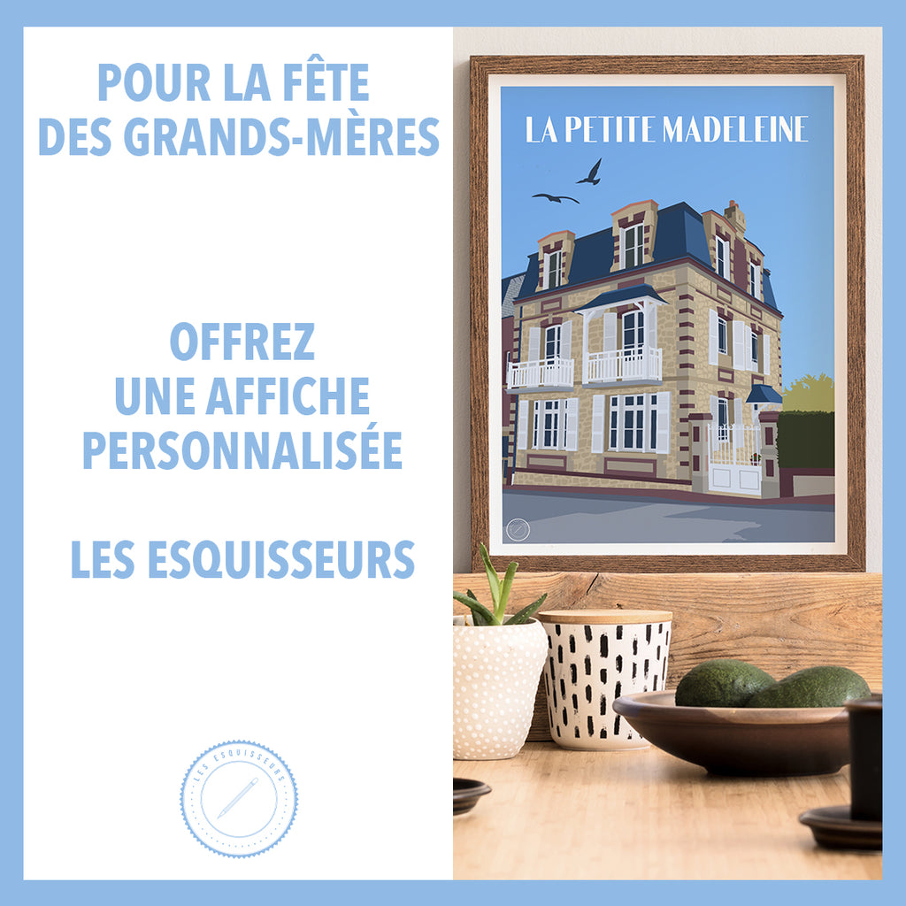 Cadeau personnalisé pour la fête des grands-mères