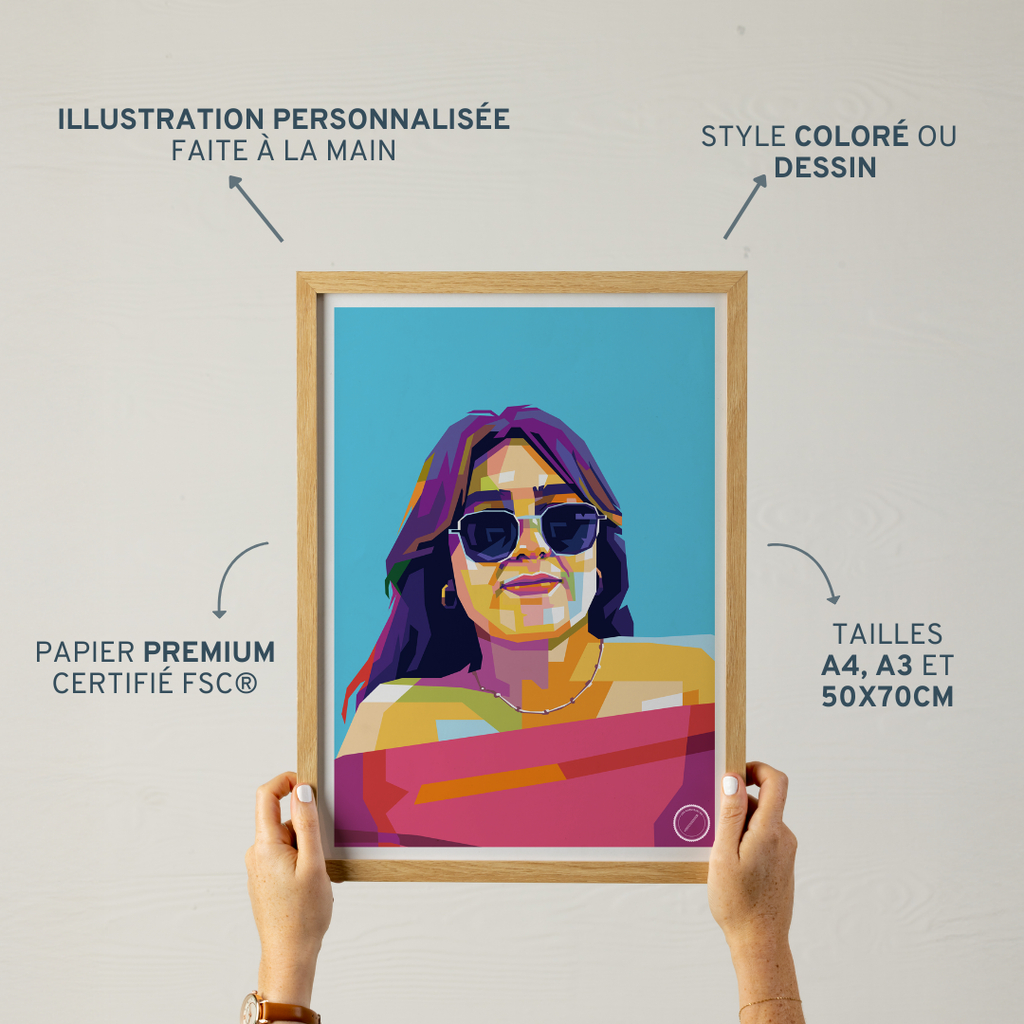 Dessin du visage : une illustration personnalisée pour capturer votre expression