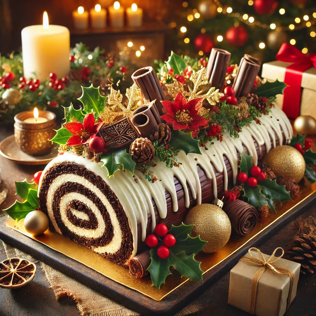 Déco bûche de Noël : Comment décorer une bûche de Noël pour un effet spectaculaire ?
