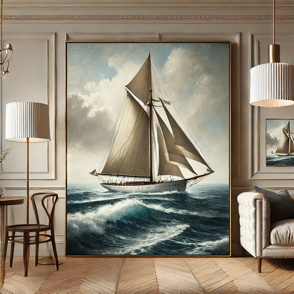 Tableau de bateau : Sublimez votre espace avec une touche maritime raffinée