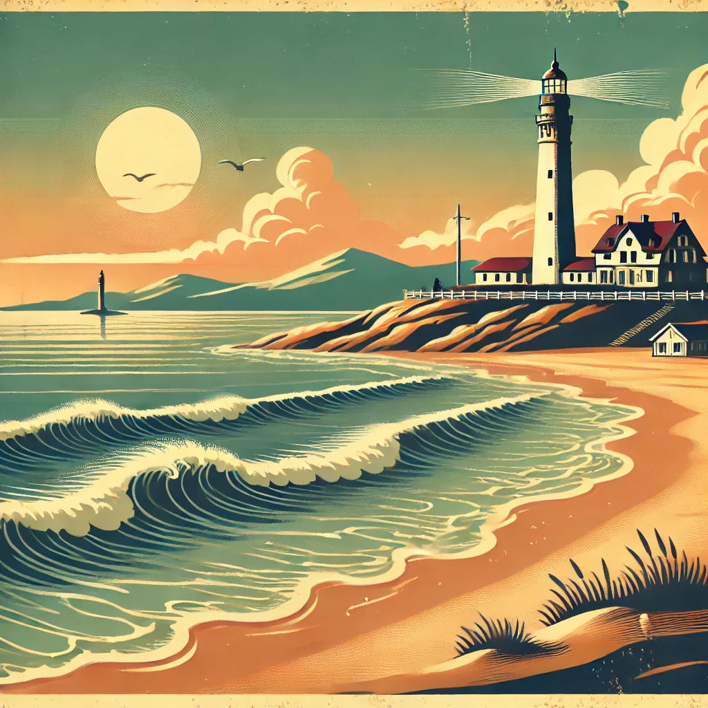 Affiche bord de me : apportez l’atmosphère apaisante du littoral à votre décoration