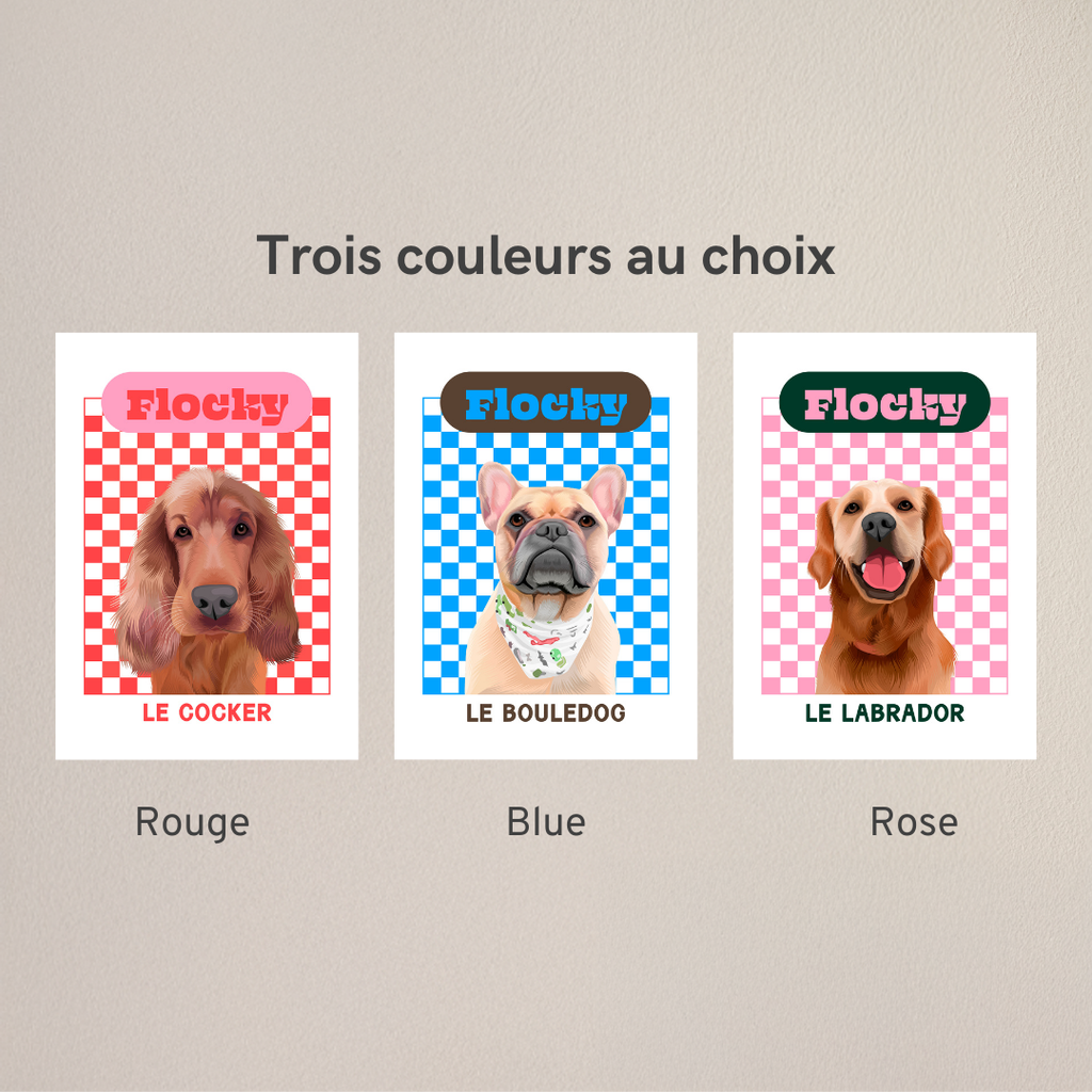 Affiche teckel : une illustration personnalisée pour tous les styles