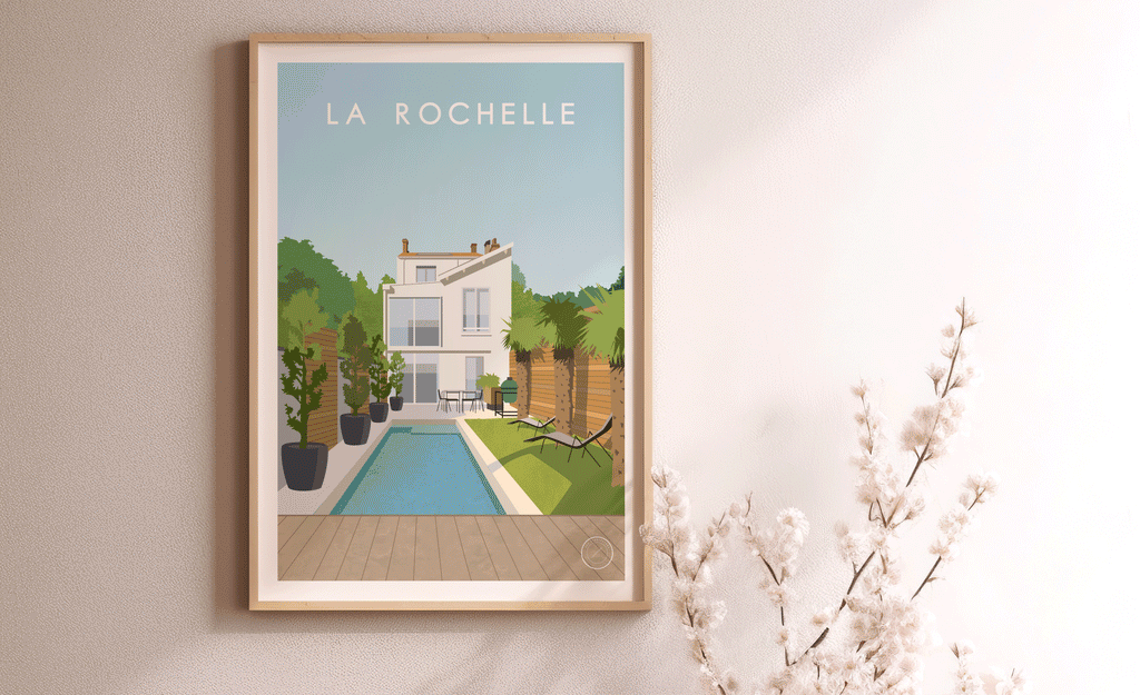 De la tradition des affiches publicitaires d'Air France à l'affiche vintage avec Les Esquisseurs