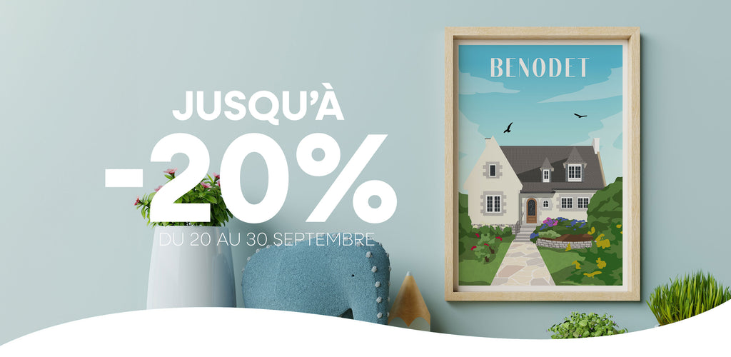 Promotion Flash : jusqu'à -20% jusqu'au 30 Septembre !
