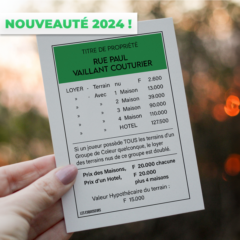 Cadeau de crémaillère maison : transformez votre nouvelle maison en plateau de Monopoly ! 🎲🏠