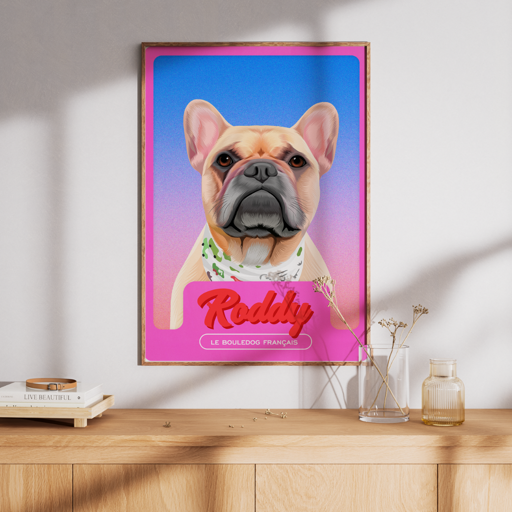 Idée cadeau pour propriétaire de chien : offrez un portrait personnalisé