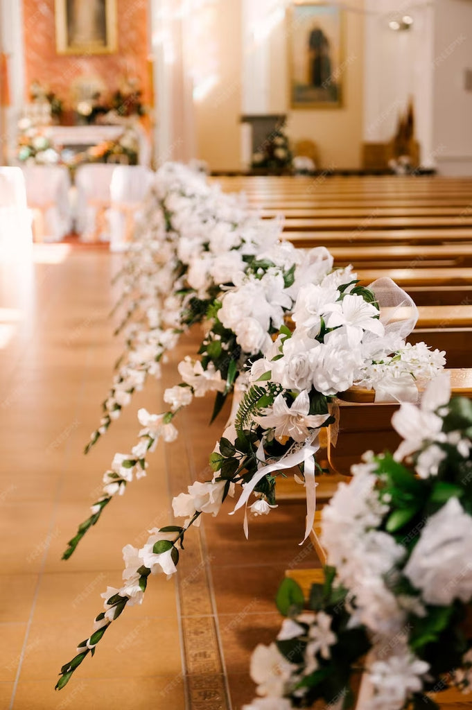 Décoration église mariage : des idées élégantes pour sublimer votre cérémonie