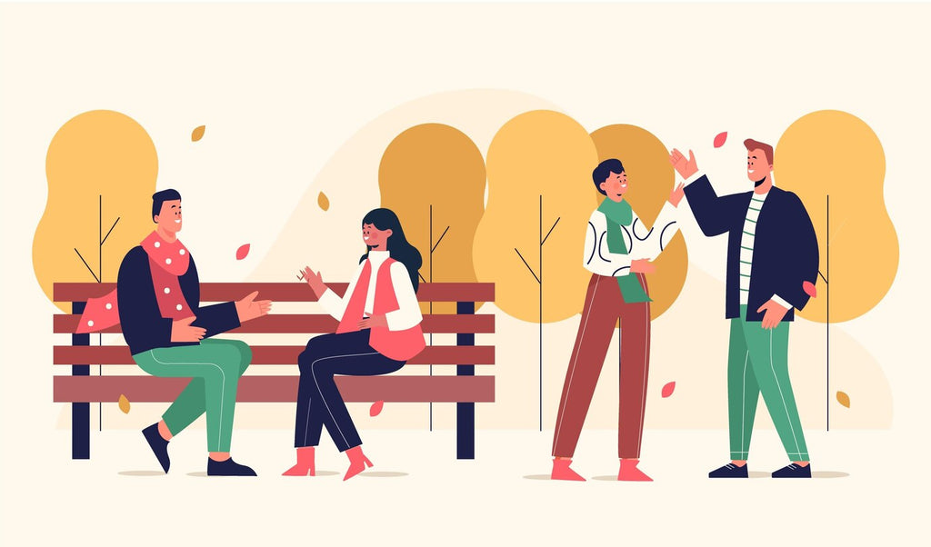 Affiche lieu de rencontre : personnalisez vos espaces de convivialité