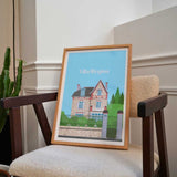 Affiche famille personnalisée villa regina