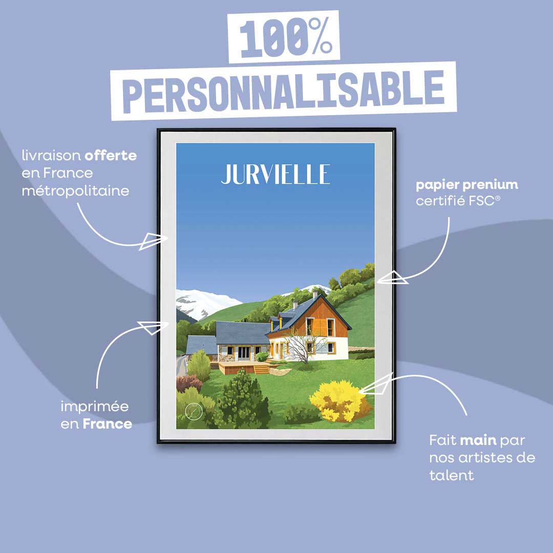 Affiche famille personnalisée 100% personnalisable