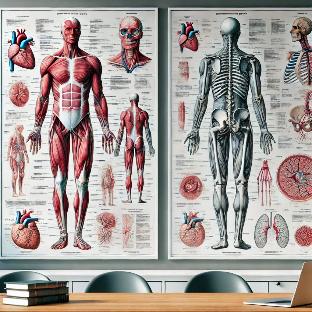 Poster corps humain : Pourquoi un poster du corps humain est un outil essentiel ?