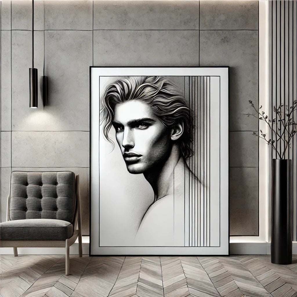 Portrait noir et blanc : Pourquoi choisir un portrait en noir et blanc pour sublimer votre intérieur ?