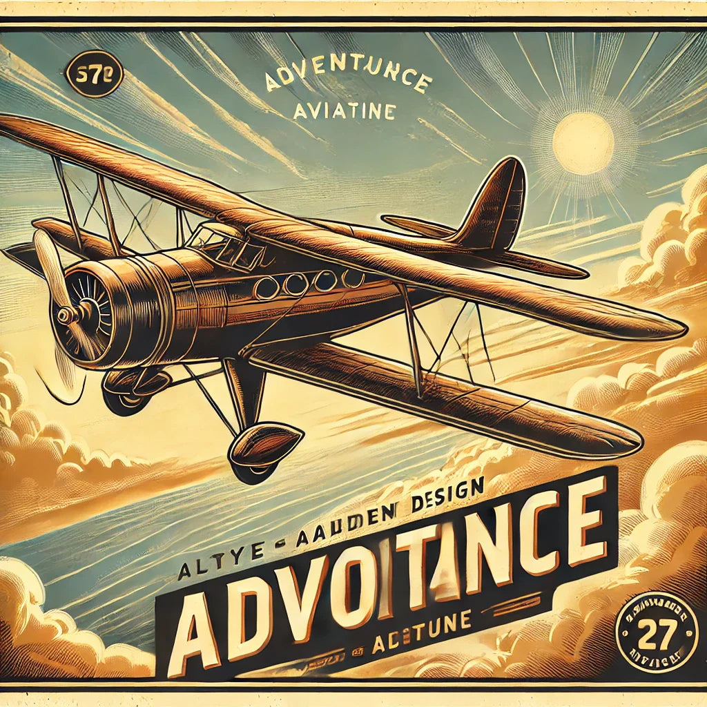 Affiche avion vintage : apportez une touche rétro et aérienne à votre intérieur