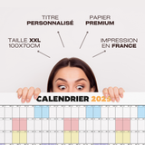 calendrier mur personnalisé