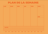 Planner Hebdomadaire